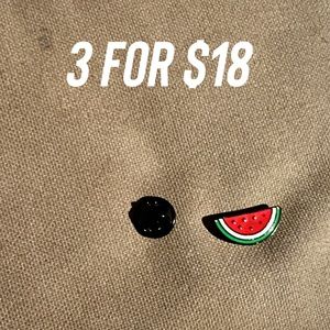 Watermelon Palestine Symbol of Resistance Enamel Pin